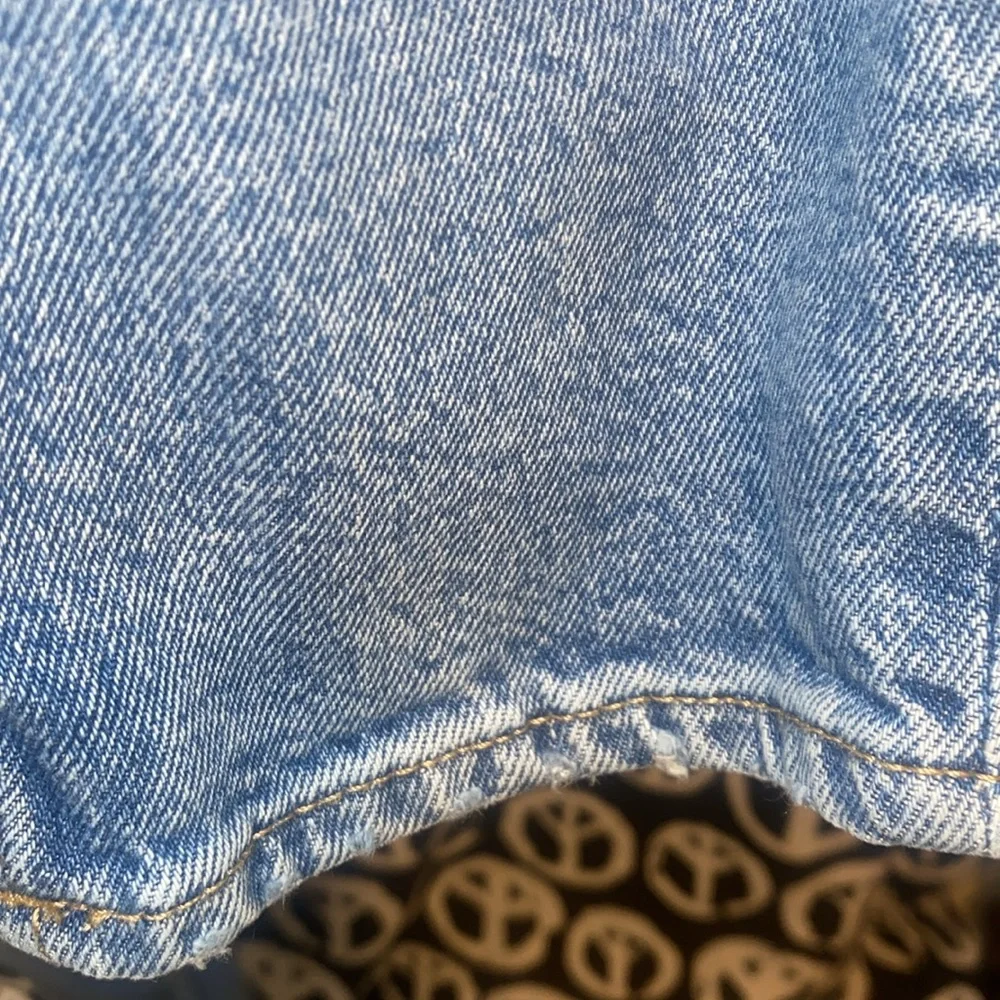 MATERNITY MOM JEANS SZ M BLUE DENIM - Picture 8 of 16